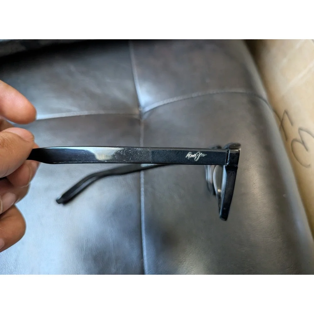 Maui Jim Pacific Shiny Black Eyeglasses Frames MJ753-02 50 19-145